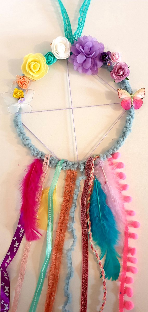 Little fox party box Knutselpakket dromenvanger maken - Voor kind 7-13 jaar — afbeelding 3
