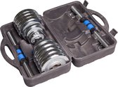 BD Sports Dumbellset - Halterset - Totaal 20 kg - Chroom