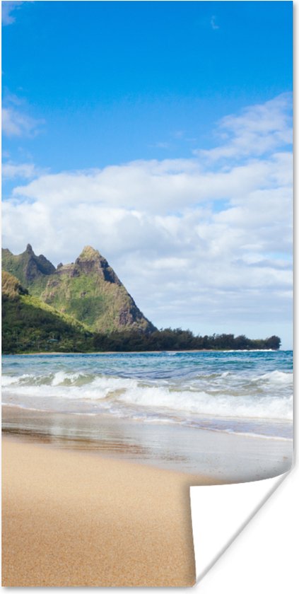 Poster Strand - Tropisch - Hawaii - 40x80 cm