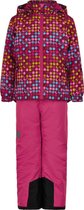 Color Kids Ski Set Skipak - Maat 116  - Unisex - roze - geel - blauw