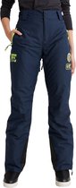 Superdry Ski Run Wintersportbroek - Maat M  - Vrouwen - navy/ groen