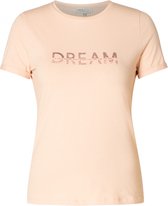 IVY BEAU Safira T-Shirt - Nude - maat 44