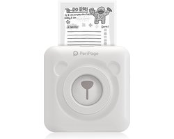 Originele PeriPage Pocket Printer | Mini Printer | Inclusief Papier - Wit |  bol.com