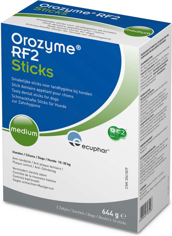 Orozyme RF2 Sticks M (10 - 30 kg) 28 stuks