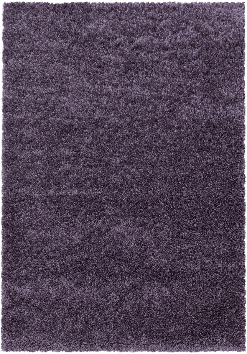 Muratap Monaco Soft Shaggy Hoogpolig Vloerkleed Lila / Paars- 80x250 CM