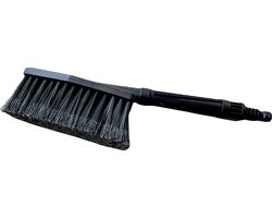 Autowasborstel – Handwasborstel – Wasborstel – Met Slangaansluiting – Ramenwassen – Ramenwasser – Ruitenwasser – Zwart