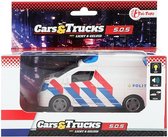 Cars&Trucks Politiebus met Licht en Geluid