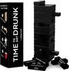 Afbeelding van het spelletje Allerion - Time To Get Drunk Tower Edition – Drankspel – Jenga – 54 Blokken