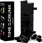 Allerion - Time To Get Drunk Tower Edition - Jeu à boire - Jenga - 54 Blocs