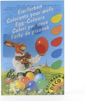 eier verf tabletten 5 kleuren in zakje - Ei kleuren - Pasen - Heitmann