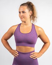 JT Supply – Epic - Sport BH – Fitness Beha – Fitness Top - Sport Beha – Premium BH – Dames Kleding – Push Up – Zonder Beugel – Met Pads – Paars