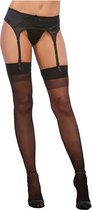 Thigh Highs - Black - Hosiery