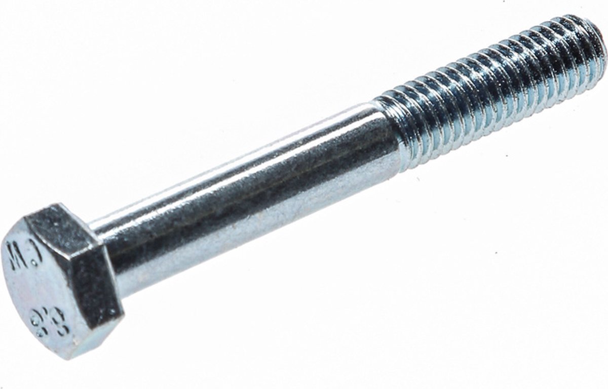 Kelfort Zeskantbout staal 8.8 verzinkt m8 x 65mm