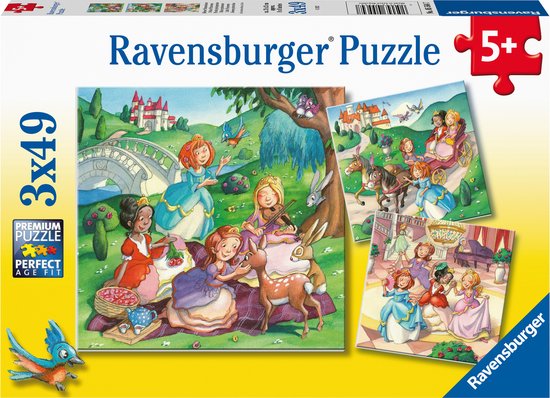 Puzzle Ravensburger Petites Princesses - Puzzle - 3x49 pièces