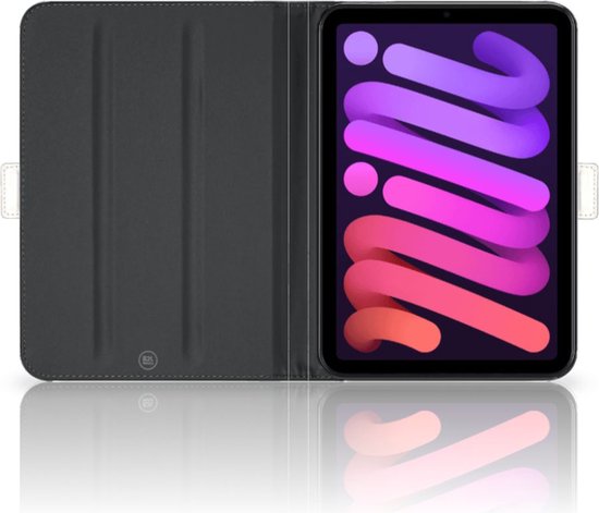 Book Cover iPad Mini 6 (2021) Housse avec Support Vache Cadeau Personnalisé