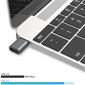 n.v.t. Usb-stick - USB 3.0 A/USB-C - 0 GB - grijs