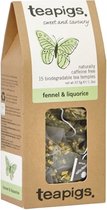 teapigs Fennel & Liquorice 15 Tea Bags (6 doosjes)