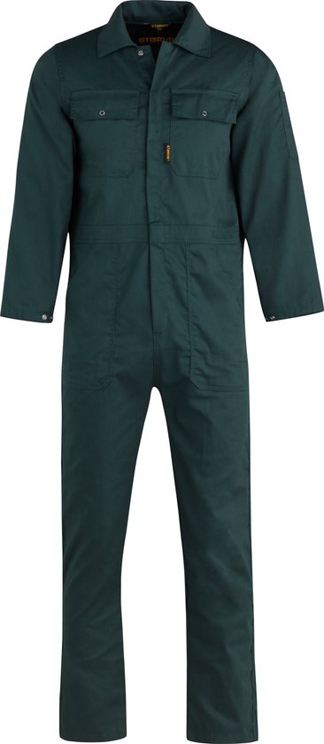 STØRVIK Thomas Werkoverall Dames & Heren - 65% Polyester / 35% Katoen - Maat 46 - Groen