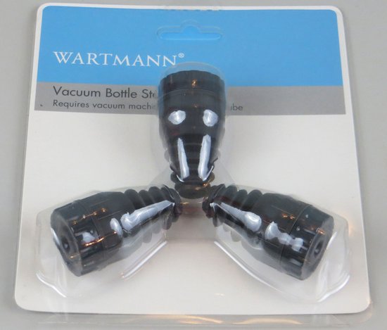 Wartmann Flessenstop Vacuum (3 Stuks)  270058