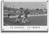 Walljar - FC Utrecht - FC Twente '73 II - Muurdecoratie - Plexiglas schilderij