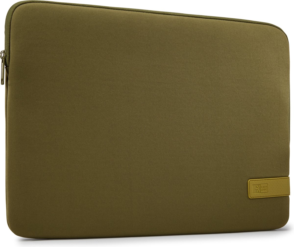 Case Logic Reflect - Laptophoes / Sleeve - 15.6 inch - Olijfgroen