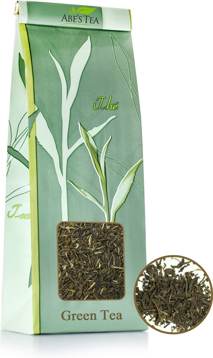 Abe's Tea | Groene Losse thee, Jasmijnthee 100 gr. - Delicaat, lief