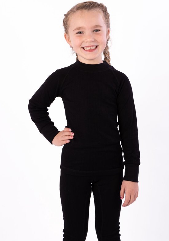 Avento Thermoshirt Kinderen - Zwart - Maat 140 — afbeelding 4