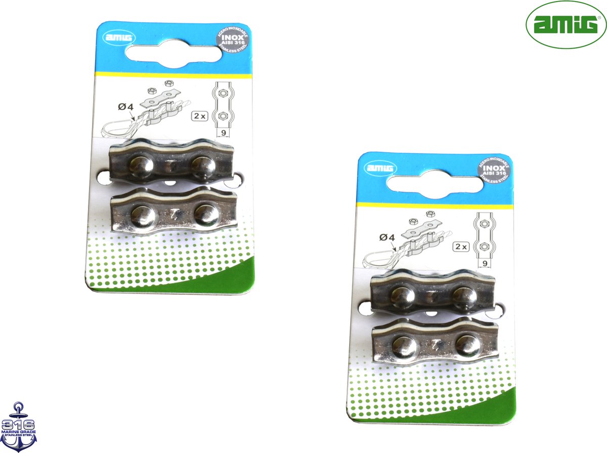 VARIOSAN Slangklemmen met vleugelmoer set 10438, 10 stuks, klembereik 16-25 mm, bandbreedte 9 mm, W1