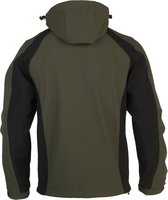 Herock Trystan Softshell jas - Donker Kaki/Zwart - Maat XL - Experts