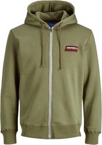 Jack & Jones Sweat Hoodie Zipper martini (Maat: 3XL)