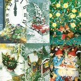 Inge Look Kerst Postkaart set 1 (nu19,25,45,54,59,65)