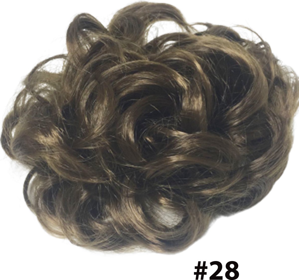 Messy Haarstuk Bun #28 | Haar wrap extension | Hair Bun | Messy Bun - 40 Gram