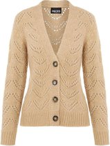 PIECES PCBIBI LS KNIT CARDIGAN Dames Vest - Maat M