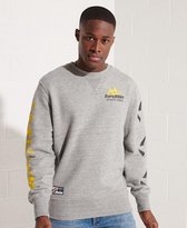 Superdry Heren Trui Strikeout sweatshirt met ronde hals