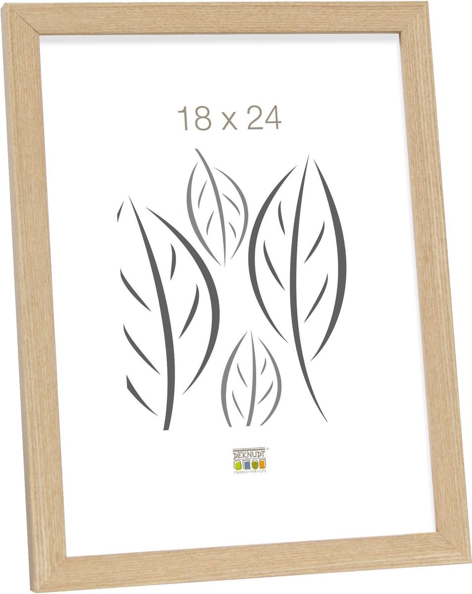 Deknudt Frames Fotolijst - Naturel - S44CH1 - Voor foto: 18x24 cm