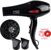 Professionele Fohn met Diffuser – incl. 2 Scrunchies – Premium Haardroger 2200W