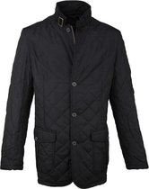 Barbour - Jas Quilted Lutz Zwart - L - Tailored-fit