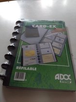Adoc Card-Ex A5 Visitekaart map voor 120 kaartjes