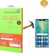 DrPhone 2x Huawei Mate 20 PRO Glas - Glazen Screen protector - Tempered Glass 2.5D 9H (0.26mm) - Let op: Dit is een PRO