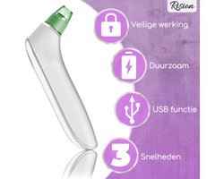 Blackhead remover op zuigkracht - Microdermabrasie - Met bluelight functie
