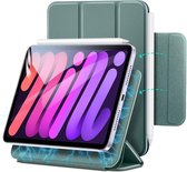 ESR - Tablet Hoes geschikt voor de Apple iPad Mini 6  (2021) 8.3 Inch Hoes - Rebound Magnetic Case - Groen