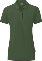 Jako Organic Polo Dames - Olijf