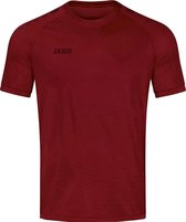 Jako World Shirt Korte Mouw Heren - Roestrood