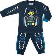 Funderwear - Pyjama - Blauw Foncé - Racing = Taille 74 - Garçon
