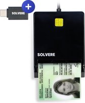 eID Kaartlezer Identiteitskaart - Card reader - Kaartlezer identiteitskaart - Simkaart - Kaartlezer - België - Mac & Windows - USB