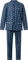 Heren pyjama flanel navy 9424 maat 62