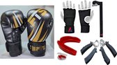 FT 3pcs Pack / Boxing Gloves / Teeth Protection / Hand Wrap/ 12Oz