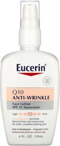 Eucerin Q10 Anti-Wrinkle Sensitive Skin Lotion - SPF 15 Sunscreen - Gevoelige huid crème - Huidverzorging - Gezichtslotion - Anti-rimpel - Dag lotion - Nacht lotion - Dermatologisch getest - 