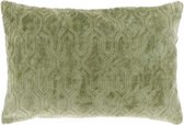 Unique Living | Kussen Rory 40x60cm tea green | Kussen woonkamer of slaapkamer