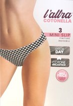 Katoen dames ondergoed - bielastich katoen hipsters - 3pcs/pack - print lingerie - katoen slips